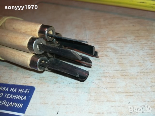 набор от 8 длета за дърворезба-14см, снимка 6 - Други инструменти - 30341261