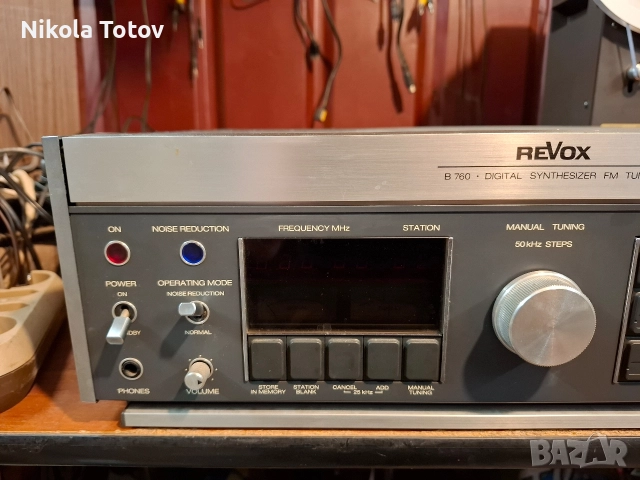 Продава сe тунер Revox B-760. , снимка 2 - Ресийвъри, усилватели, смесителни пултове - 52930599