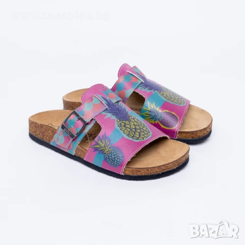 🥁 Намаление - Летни ортопедични чехли с велурена стелка | Марка Tuasolea, снимка 1