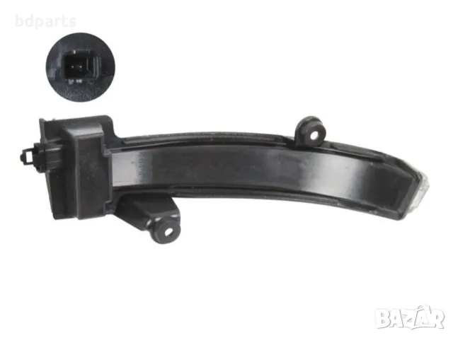 Десен мигач в огледалото, Renault, Megane 4 IV, Clio 5 V, Led, 2 ПИН, снимка 3 - Части - 56142237