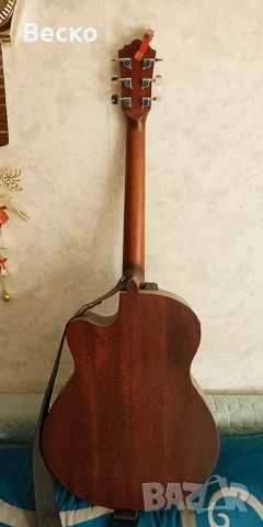 Продавам Електро-акустична китара: Harley Benton delta blues mjce, снимка 5 - Китари - 50934245