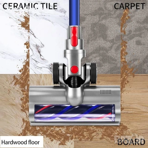 Съвместима електрическа четка Dyson с директно задвижване за V7, V8, V10, V11, V15, снимка 10 - Прахосмукачки - 53043763