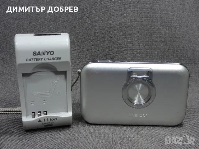 ЦИФРОВ ФОТОАПАРАТ SANYO XACTI VPC-E6EX 6MP CCD DIGITAL CAMERA Y2K RETRO DIGICAM