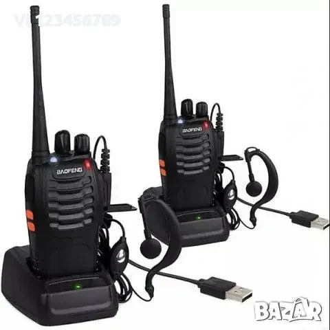 Комплект 2бр. Радиостанции Baofeng BF-888S, снимка 2 - Други - 50693756