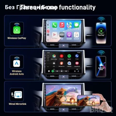 Нов Carlinkit Wireless CarPlay Android Auto адаптер Android мултимедия кола връзка Screen Mirroring, снимка 4 - Аксесоари и консумативи - 55933830