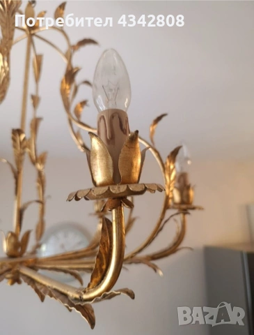 Винтидж полюлей 70см., снимка 2 - Полилеи - 54061694