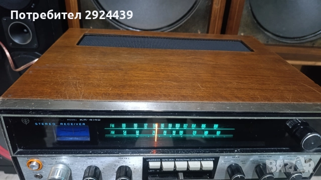KENWOOD KR-4140, снимка 6 - Ресийвъри, усилватели, смесителни пултове - 52795882