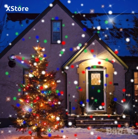 Диско лампа Snow Flower Lamp, снимка 3 - Декорация за дома - 52440394