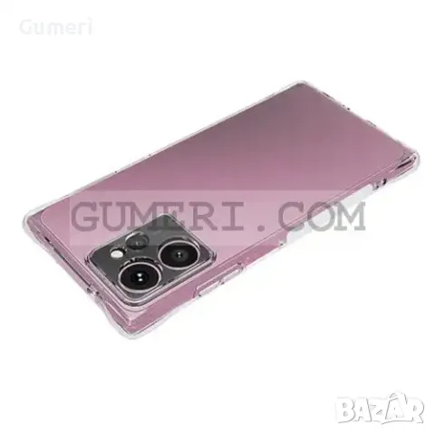 HMD Skyline Противоударен Прозрачен Гръб С Подсилени Ръбове "Air", снимка 3 - Калъфи, кейсове - 48039475