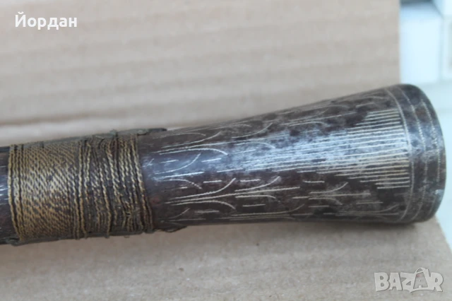 Стар кремъчен пистолет ''тромболон'', снимка 6 - Антикварни и старинни предмети - 51407934