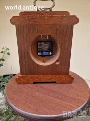 Рядък антикварен колекционерски японски настолен часовник Seiko, снимка 8 - Антикварни и старинни предмети - 52270087