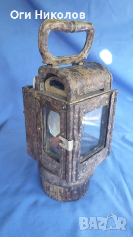 Немска карбидна лампа от Втората световна война , снимка 2 - Антикварни и старинни предмети - 51308817