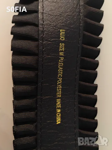 Колан LuiJo с камъчета тик так копчета, снимка 5 - Колани - 48944064