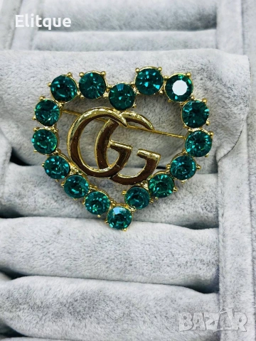 брошка от висококачествена стомана Christian Dior loewe Louis Vuitton wang Gucci , снимка 8 - Други - 53058385