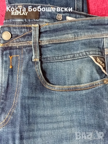 Дънки Replay Classic No 32/30 отлични!, снимка 3 - Дънки - 53173640