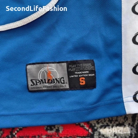 Spalding мъжки баскетболен потник размер S, снимка 4 - Спортни дрехи, екипи - 54174784