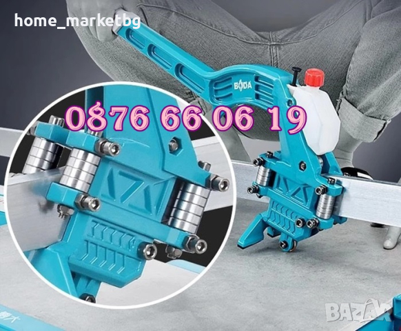 Релсова машина за рязане на плочки 800 мм с лазер с 2 ножчета, снимка 4 - Измервателни инструменти - 44569141