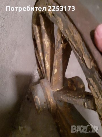 Старо колело от каруца за декор, снимка 5 - Декорация за дома - 38161361