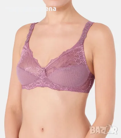 Triumph 80B,75C,75E ретро розов сутиен мека чашка без банели Триумф неподплатени сутиени , снимка 1