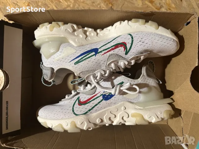 Nike React Vision - DM9095-100, снимка 7 - Детски маратонки - 49287776