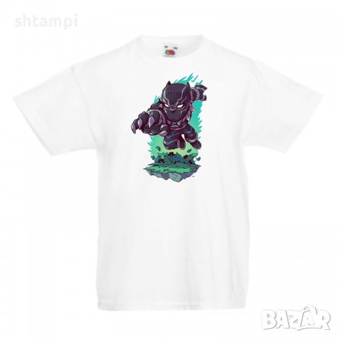 Детска тениска Marvel Black Panther Игра,Изненада,Подарък,Геймър,, снимка 3 - Детски Блузи и туники - 36716395