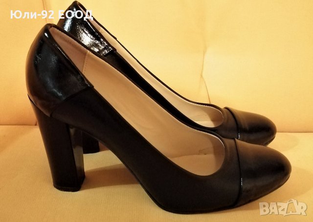 Елегантни удобни обувки FRANCESCA VISCONTI естествена кожа №38, снимка 3 - Дамски елегантни обувки - 30976123