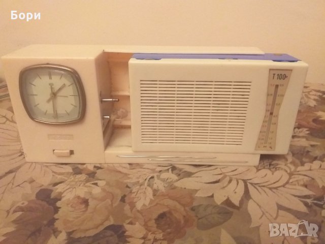 VEB  STERN TZ 10  T 100 Часовник с радио, снимка 6 - Радиокасетофони, транзистори - 29186586