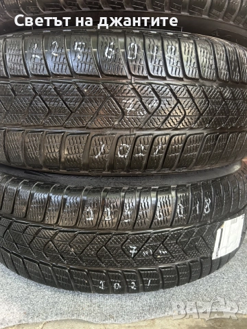 Джанти със Зимни Гуми 18 Цола за BMW X3 G01 X4 G02 / 225/60/18 Pirelli Оригинални , снимка 8 - Гуми и джанти - 55896862
