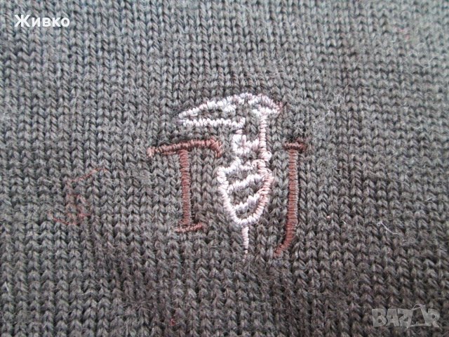 TRUSSARDI JEANS вълнен тънък пуловер размер М., снимка 3 - Пуловери - 35037338
