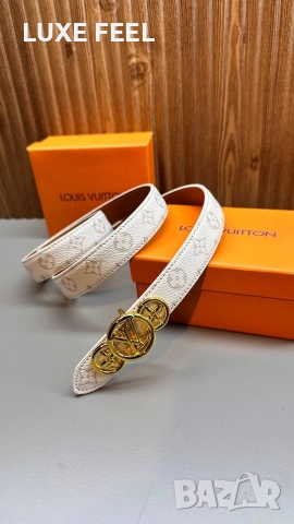 Louis Vuitton ⚜️ Естествена Кожа , снимка 3 - Колани - 53323471