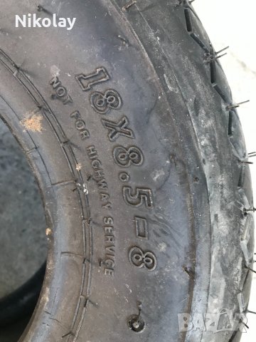18х8,5-8 Гуми за голф количка и атв, снимка 3 - Гуми и джанти - 32077537