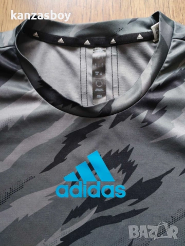 adidas Camouflage Round Neck - страхотна мъжка тениска Л , снимка 2 - Тениски - 54196164