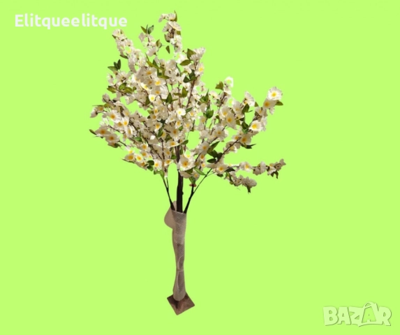 Декоративно дръвче, черешов цвят, 170см, снимка 4 - Декорация за дома - 52187540