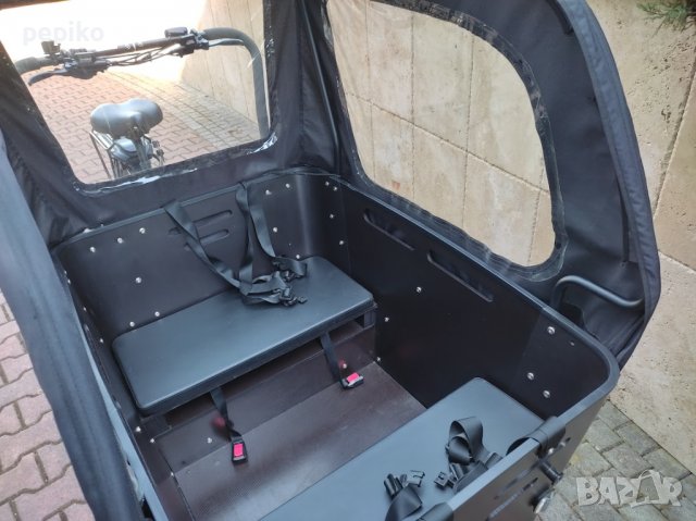 Продавам колела внос от Германия НОВ електрически велосипед триколка рикша SCO RIDGEBACK  хидравлика, снимка 4 - Велосипеди - 37285655