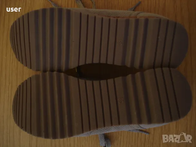 Нови спортни обувки на немската марка TOZZI, размер 37 - цвят капучино, снимка 5 - Маратонки - 48927972