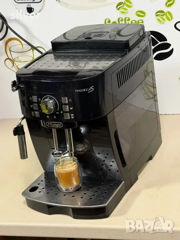 Кафемашина кафе автомат delonghi magnifica S с гаранция, снимка 5 - Кафемашини - 55997707