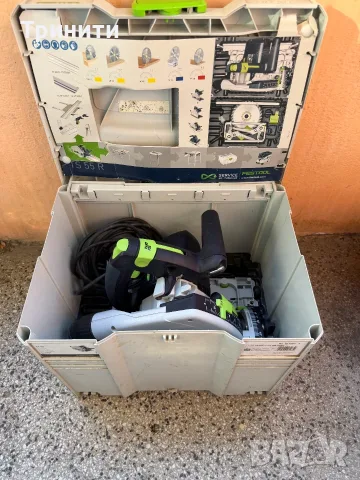 Ръчен потапящ циркуляр FESTOOL TS 55 REBQ-Plus 1200W, снимка 6 - Циркуляри - 56332619
