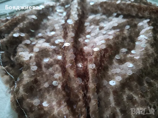 Тениска с пайети , снимка 6 - Тениски - 49322223