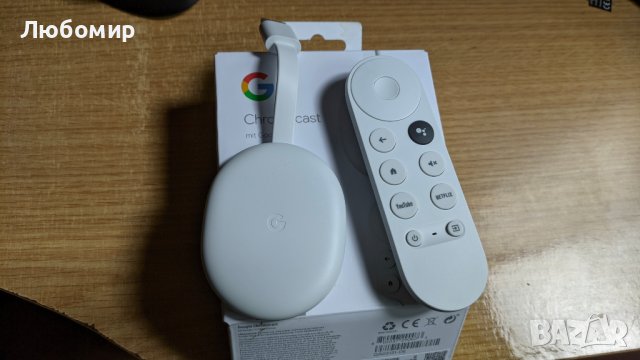 Устройство за гледане на телевизия и филми Google Chromecast Google TV, снимка 12 - Приемници и антени - 44470888