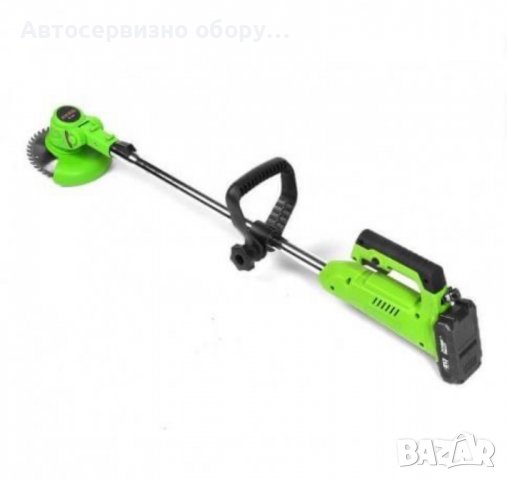 Акумулаторен градински тример с 2 батерии и зарядно 36V 8A StahlMayer, снимка 3 - Други инструменти - 37048703