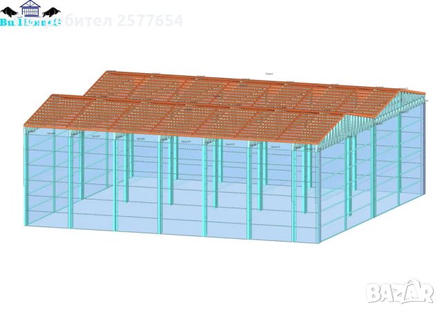 ЛИЗИНГ - Халета, Хале, Магазини, Магазин, Складове 400м2, снимка 4 - Строителни материали - 44198660