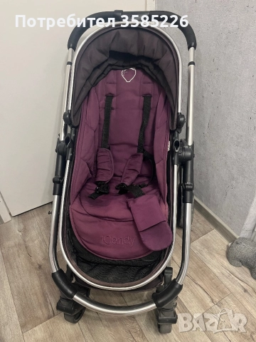 Бебешка количка I Candy Strawberry, снимка 2 - Детски колички - 52789681