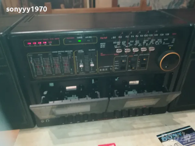 GRUNDIG PARTY CENTER 2400 2209242011LHD1E, снимка 7 - Радиокасетофони, транзистори - 47324034