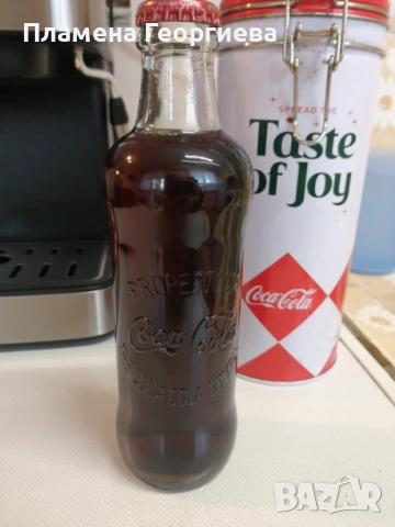 Колекционерска релефна бутилка на Кока-Кола 