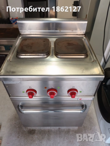 Професионална печка  на ток, снимка 3 - Обзавеждане на кухня - 54293474