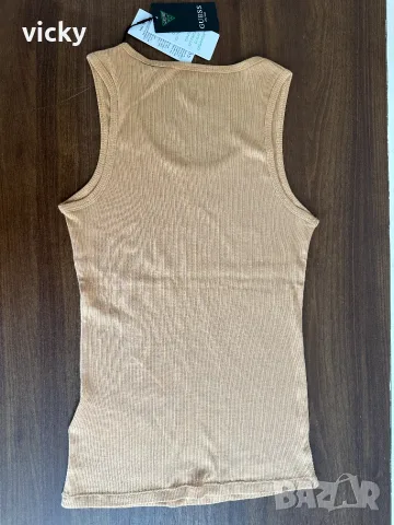 Потник / Топ с камъни GUESS , снимка 4 - Потници - 55961548