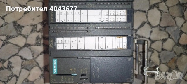 PLC SIMATIC SIEMENS S7-300, снимка 2 - Резервни части за машини - 53058105