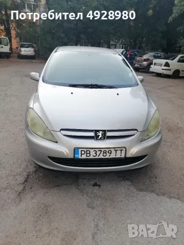 Продавам Пежо 307 HDI, 2000 куб., 90 к. сили