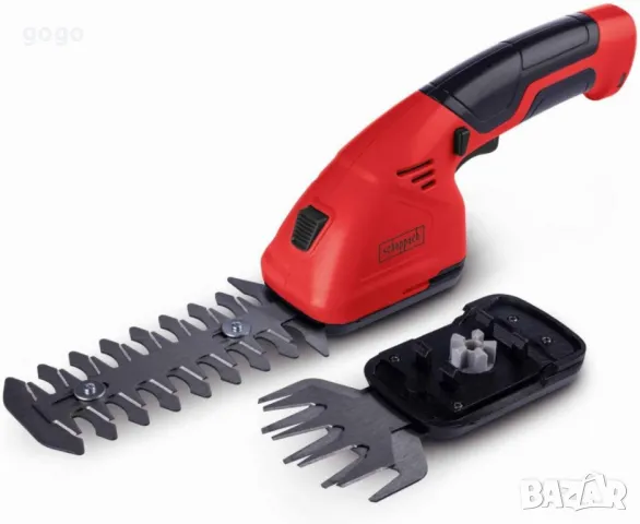 Акумулаторна ножица за трева и храсти, 2 в 1, Scheppach GHS7.2