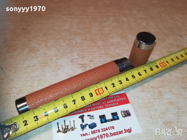 луксозен тубос за пури-кожа/инокс 0302211202, снимка 4 - Колекции - 31664094